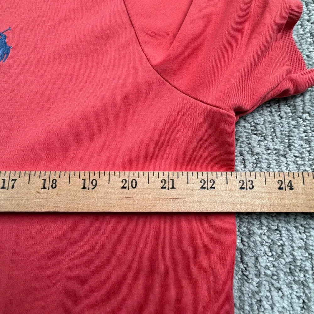 Polo Ralph Lauren Polo Shirt Mens LG Red Short Sleeve Pony Logo Cotton
